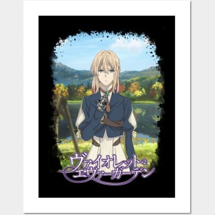 violet evergarden violet Posters and Art